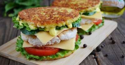 Бургеры домашние - 18 домашних вкусных рецептов приготовления 8 Бульба-бургер (Драник-бургер)