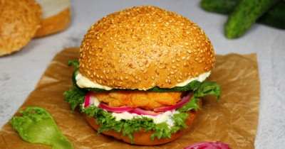 Бургеры домашние - 18 домашних вкусных рецептов приготовления 5 Домашний бургер с острой хрустящей курицей