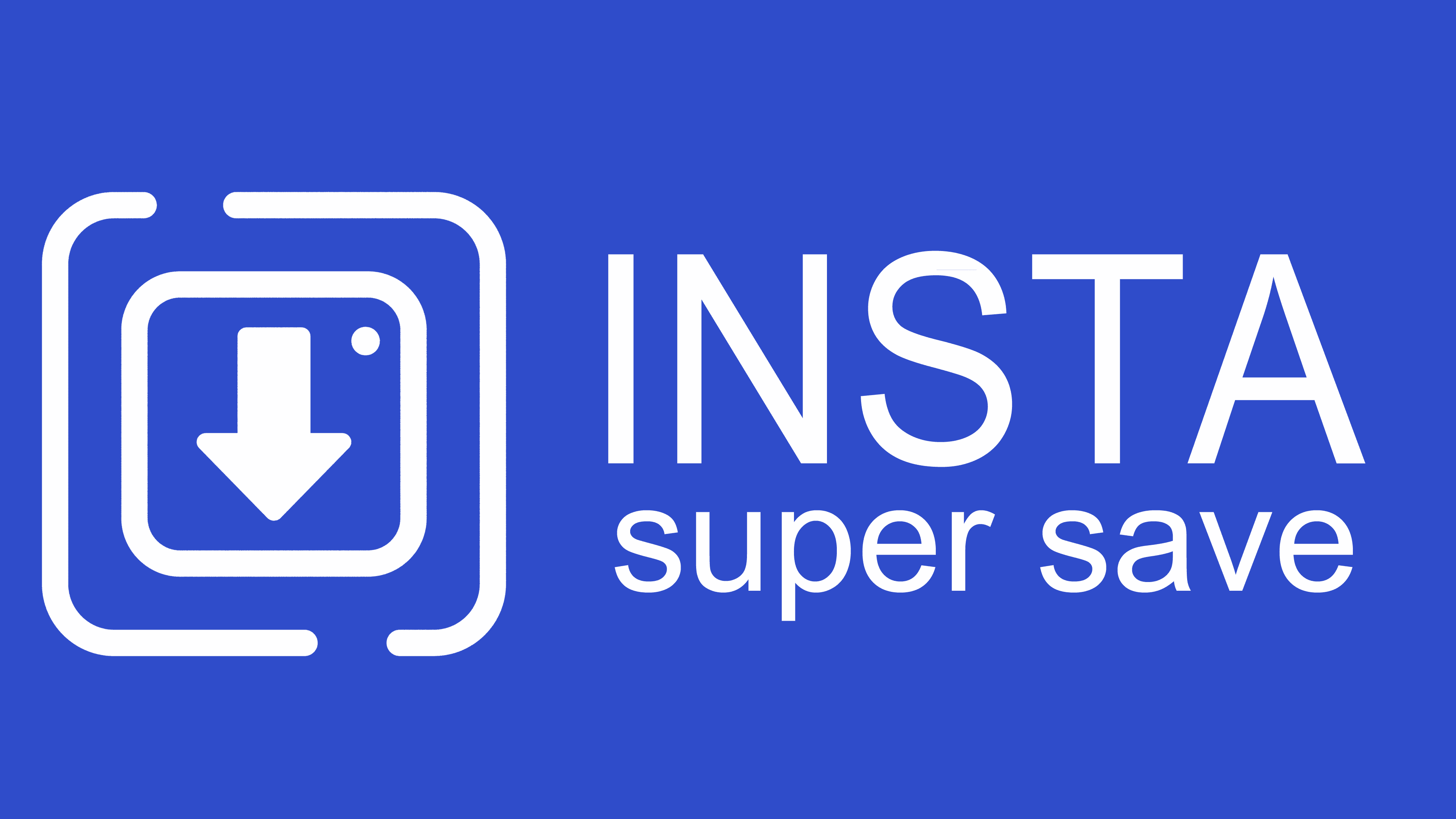 SaveAllInsta The Ultimate Instagram Multimedia Downloader 2 insta super save logo