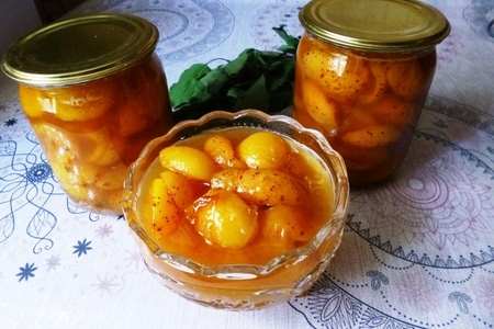 Агар 22 Зимнее абрикосовое желе