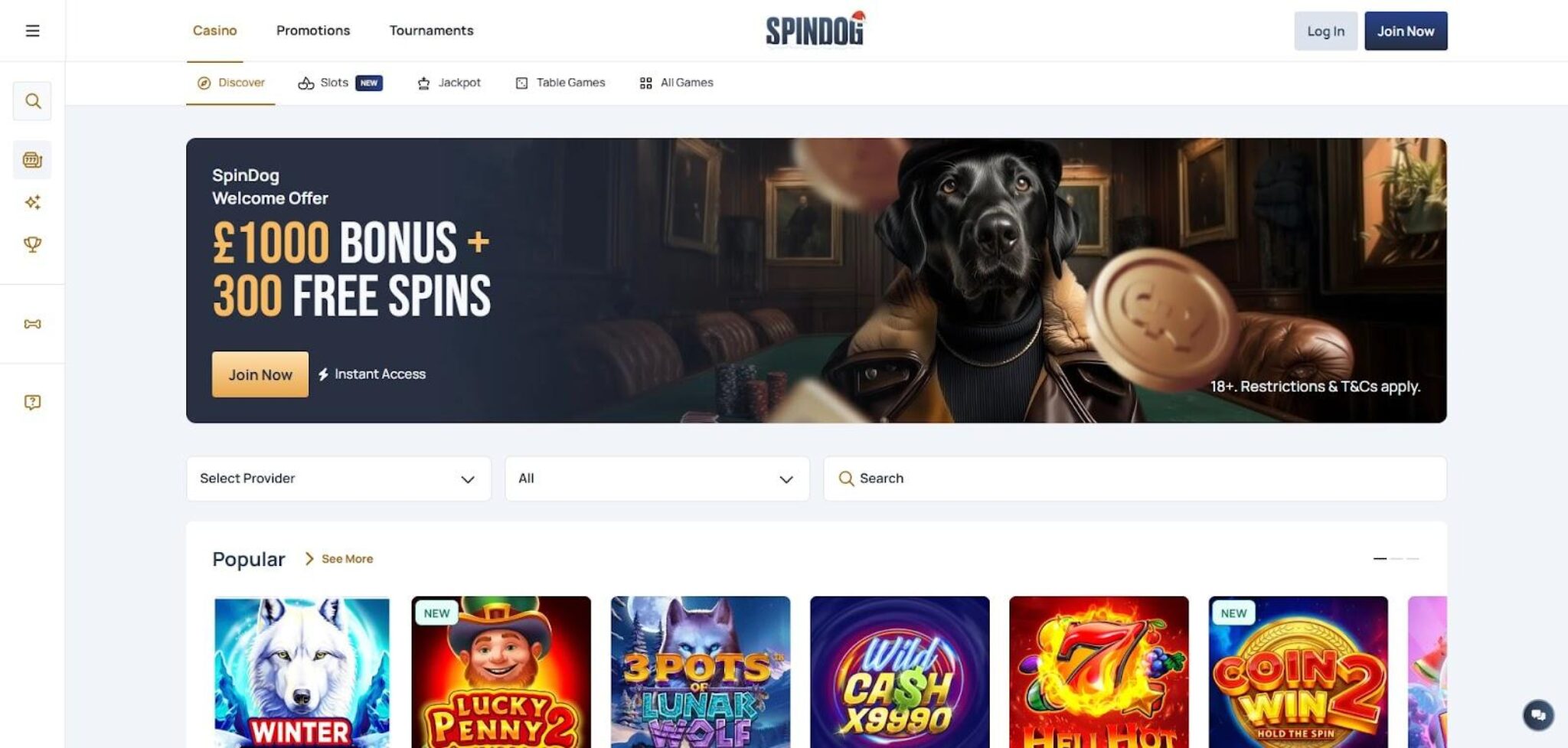 spindog casino welcome bonus 300 free spins