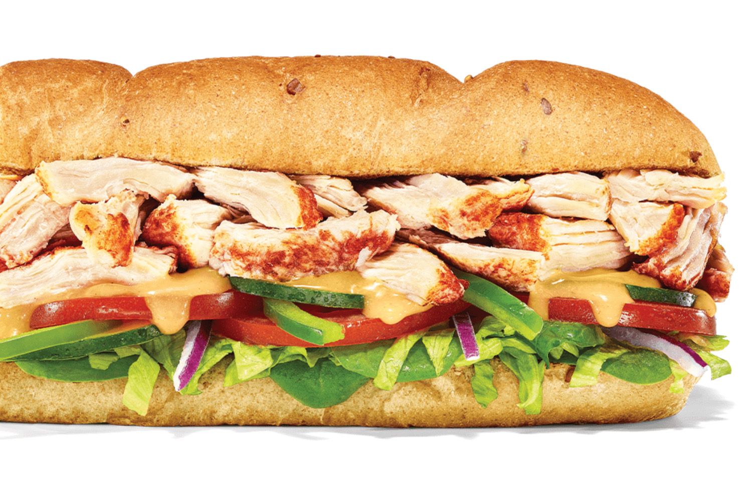subway introduces the new honey mustard rotisserie style chicken sub 1